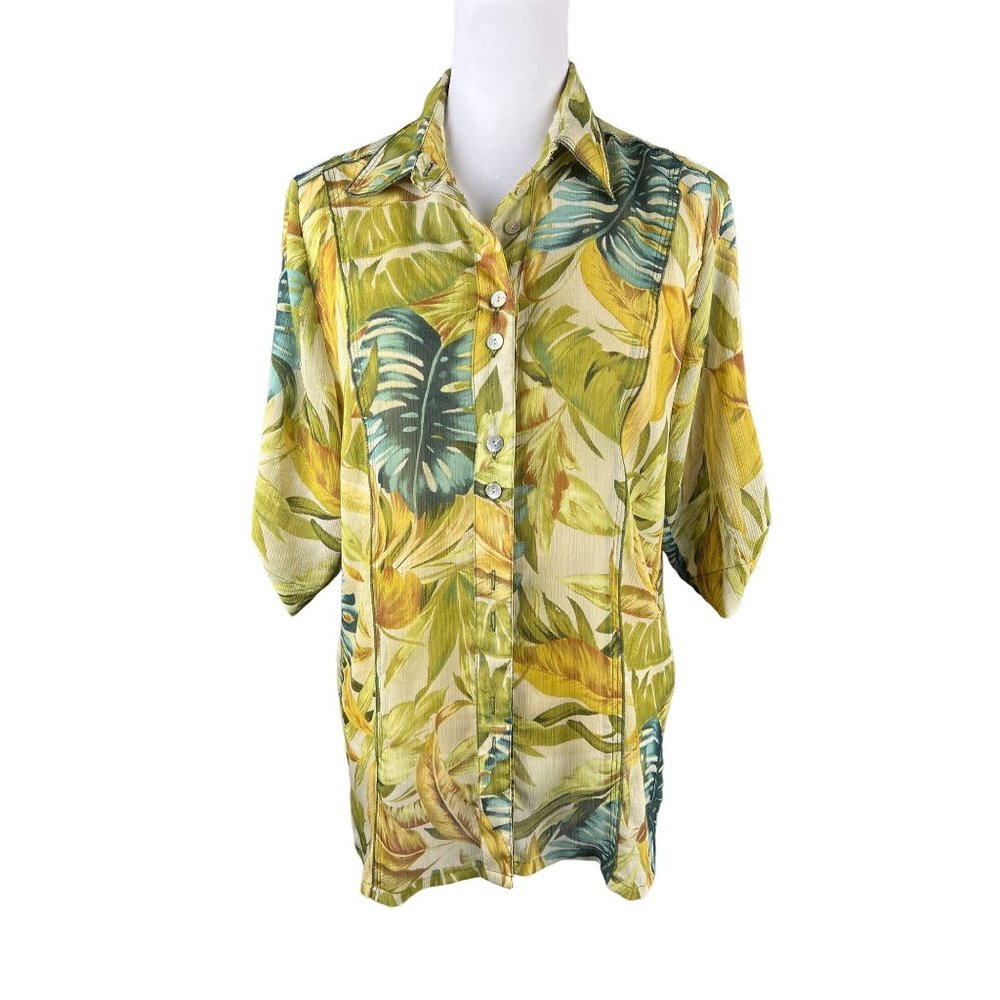 Women's TanJay Lightweight Button Down Shirt